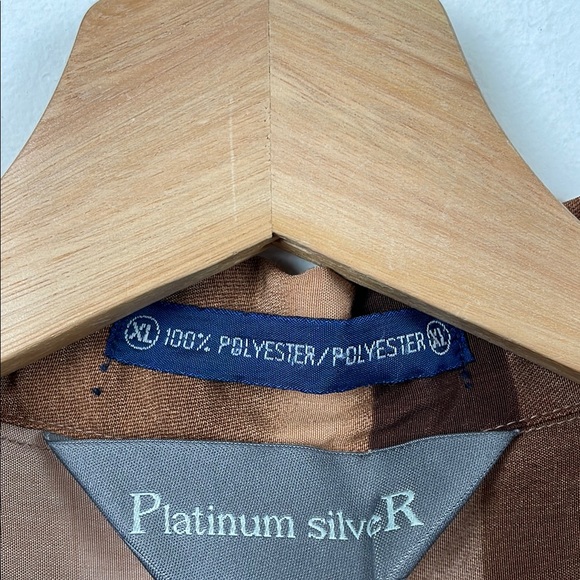 Platinum Silver Men's XL Short Sleeve Button Down Harley-Davidson Print on Shirt - Picture 8 of 8